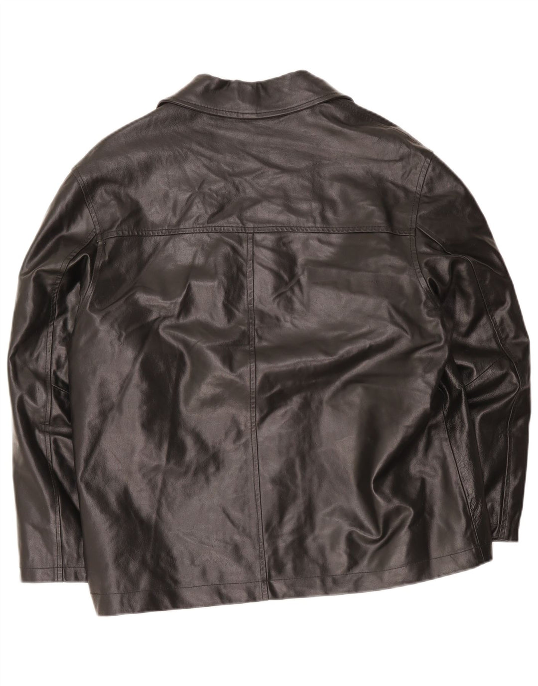 Giacca in pelle da uomo Metropolitan IT 50 Large Nera