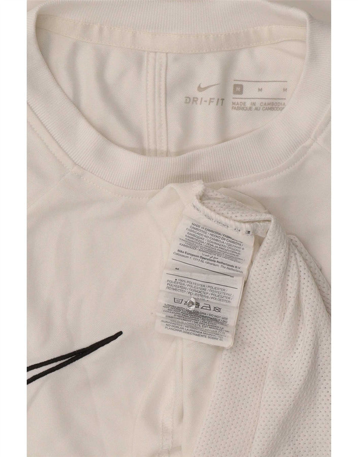 T-shirt da uomo Nike Top Medium White Poliestere Sport