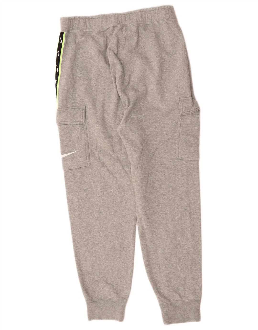 Męskie spodnie dresowe NIKE Graphic Cargo, bawełna w kolorze średniej szarości