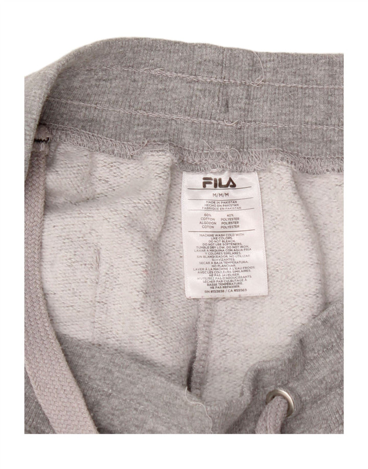 FILA Mens Graphic Tracksuit Trousers Joggers Medium  Grey Cotton Vintage Fila and Second-Hand Fila from Messina Hembry 
