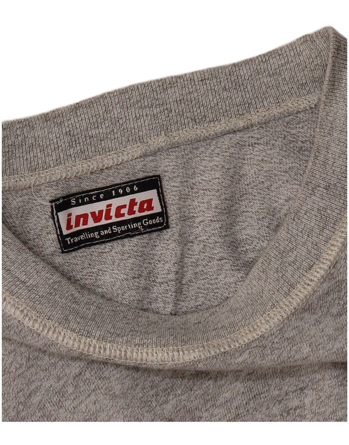 Invicta Mens T-Shirt Top Large Grey