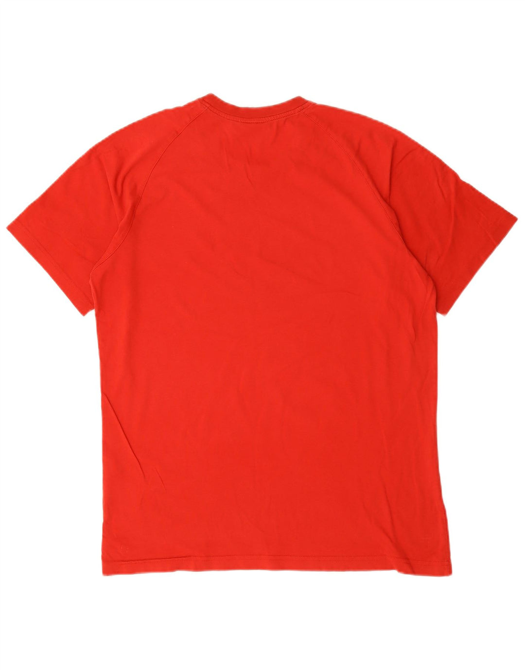 Adidas Mens Graphic T-Shirt Top Medium Red Cotton