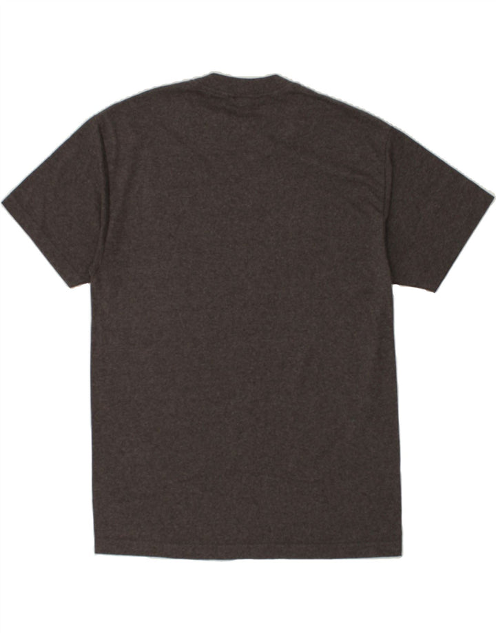 MAJESTIC Mens Graphic T-Shirt Top Medium Grey Vintage Majestic and Second-Hand Majestic from Messina Hembry 