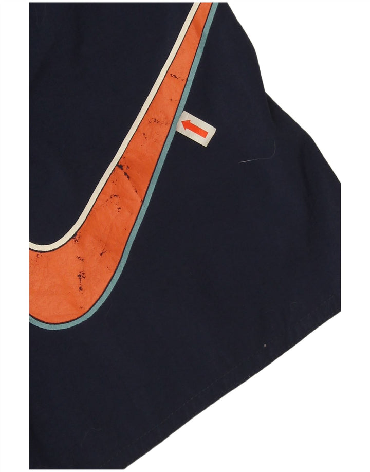 Nike Mens Graphic Sport Shorts Large  Navy Blue Nylon