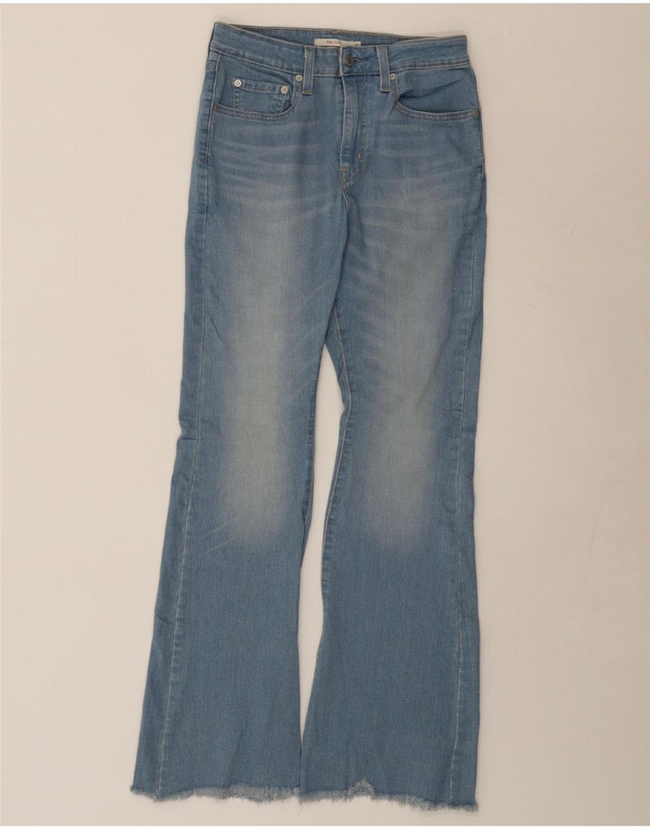 LEVI'S Jeans svasati da donna 724 W28 L32 cotone blu