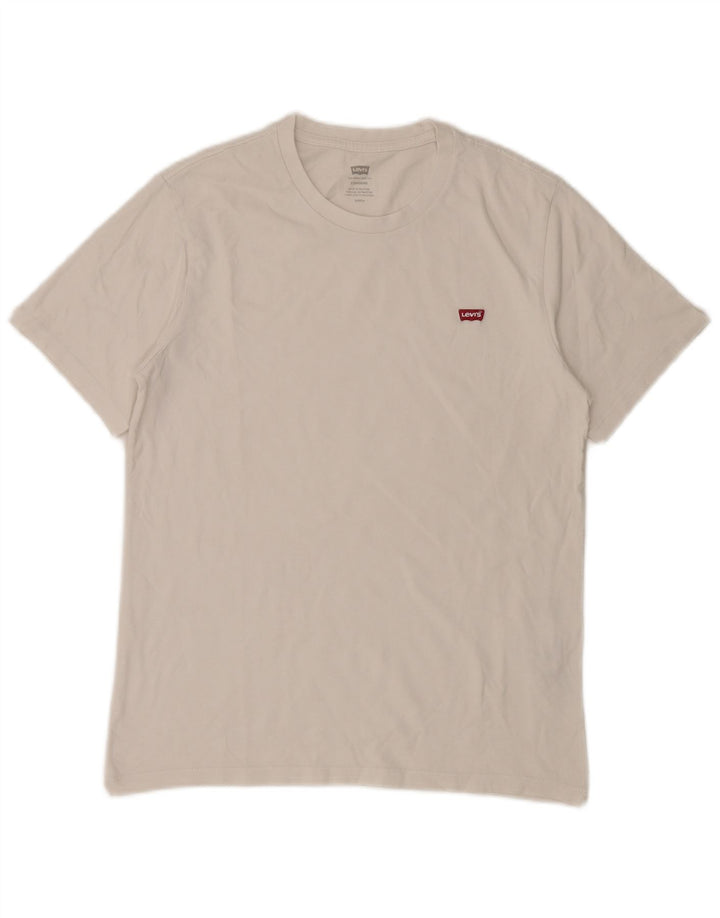 LEVI'S Mens Standard T-Shirt Top Small White Cotton