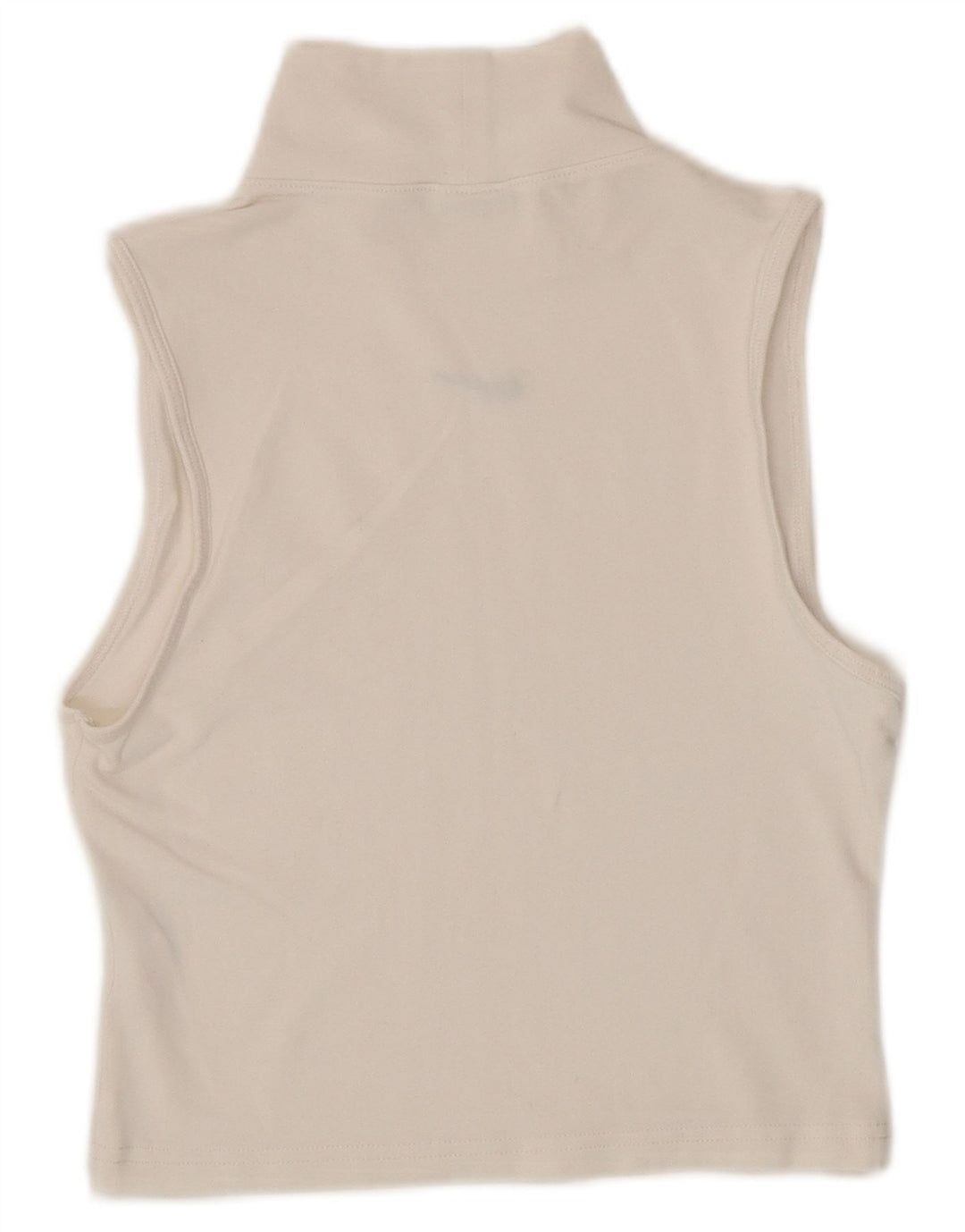Nike Dame Crop Vest Top UK 4 XS Hvid