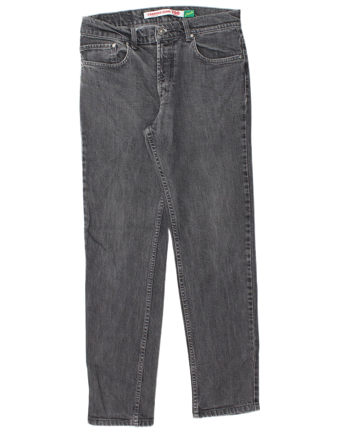 Carrera Mens 700 Regular Slim Jeans IT 46 Small W31 L30 Grey Cotton