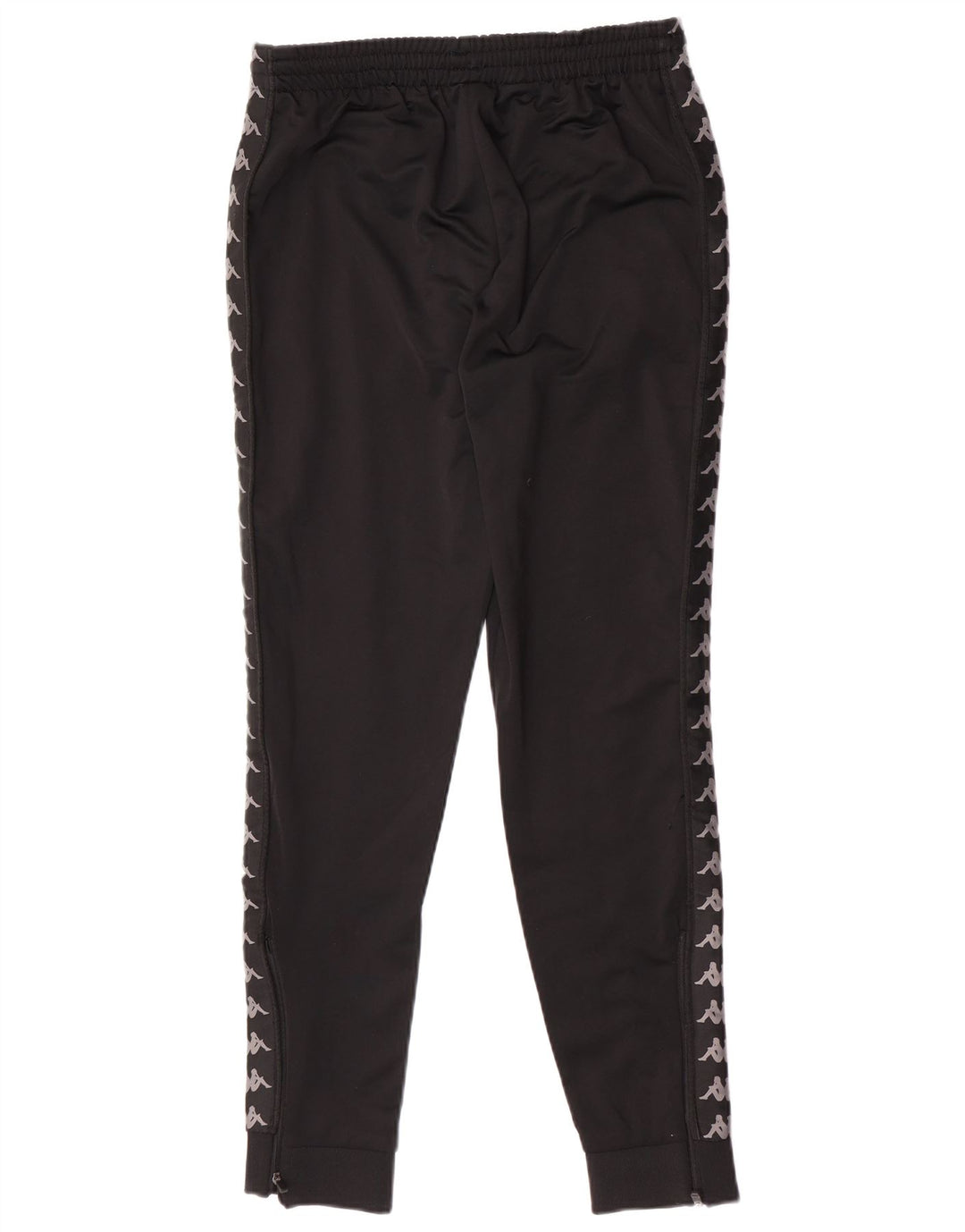 Kappa Mens Graphic Tracksuit Trousers Joggers Medium  Black Polyester