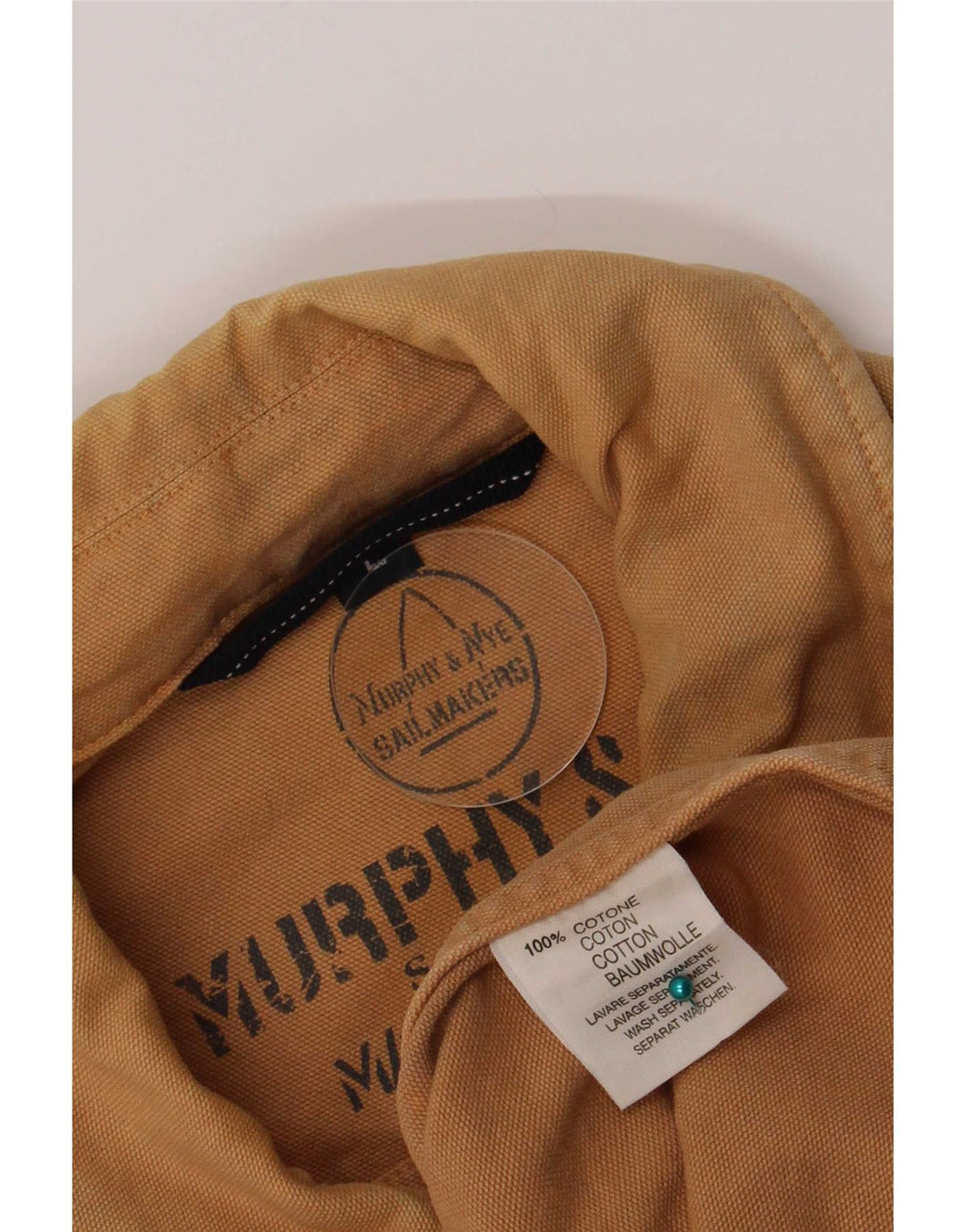 Murphy & Nye Veste utilitaire pour homme UK 40 Large Marron Coton