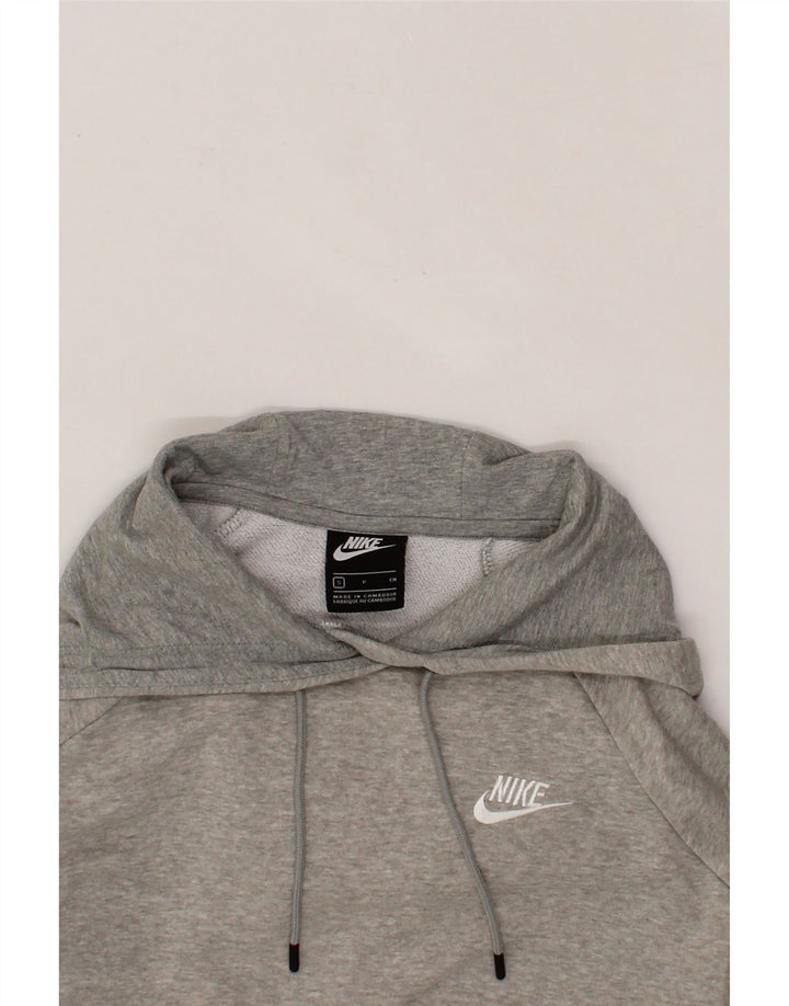 NIKE Mens Hoodie Jumper Small Grey Vintage Nike and Second-Hand Nike from Messina Hembry 
