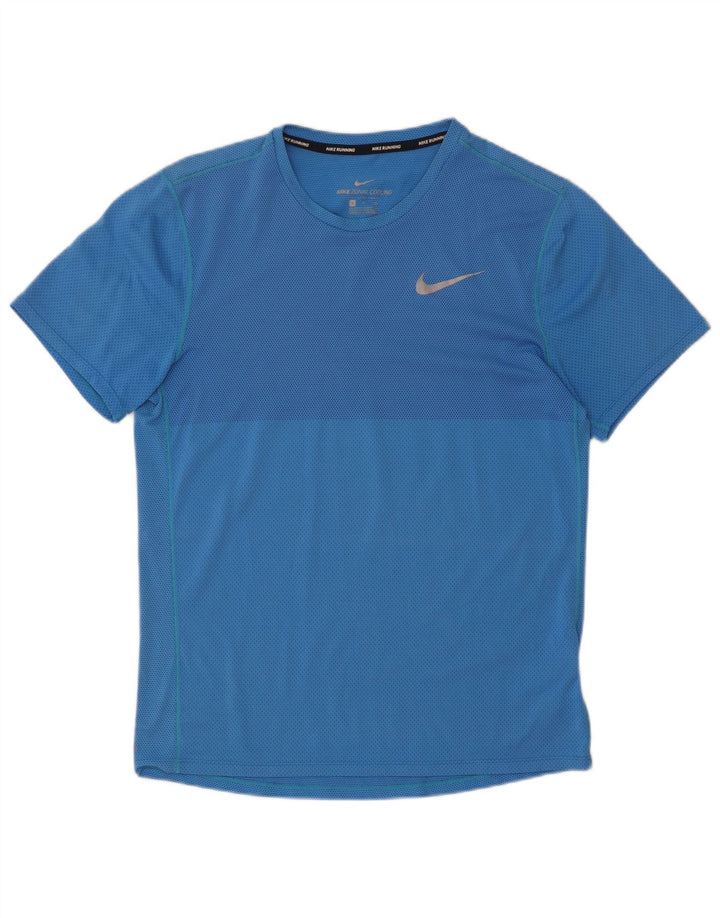 Nike Muška majica kratkih rukava Mali plavi poliester