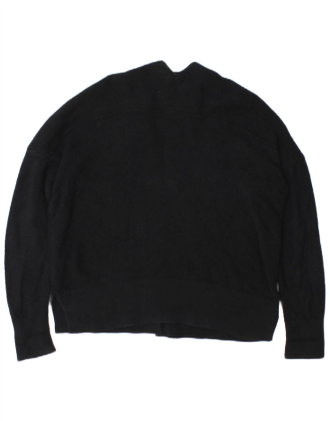 Gap Womens Open Cardigan Sweater UK 14 Medium Navy Blue Cotton