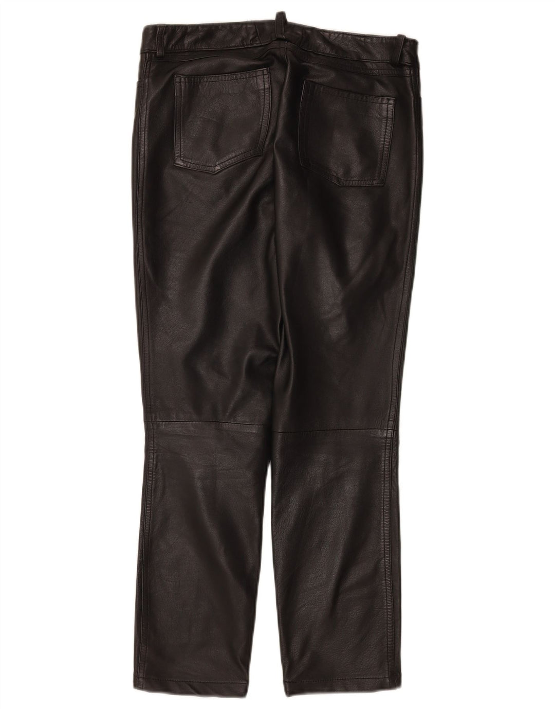 Damskie spodnie skórzane Zen EU 38 Medium W28 L26 Czarna skóra
