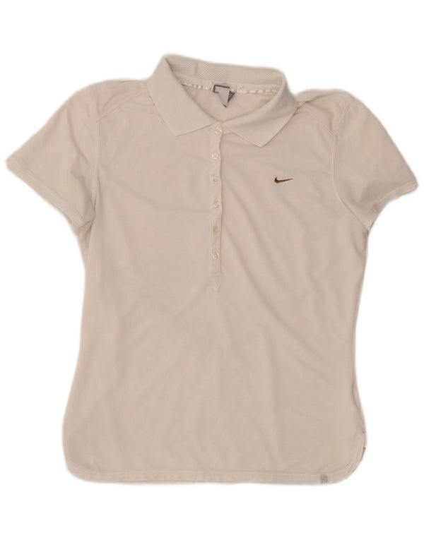 Polo Nike Donna UK 14/16 Large Bianca