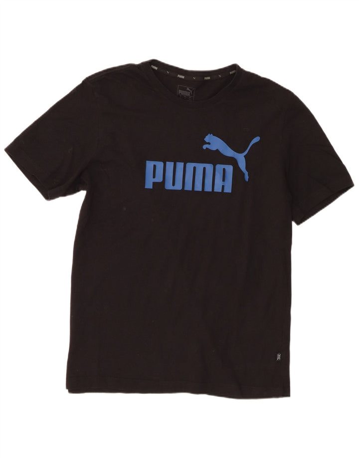T-shirt grafica da uomo Puma Medium nera