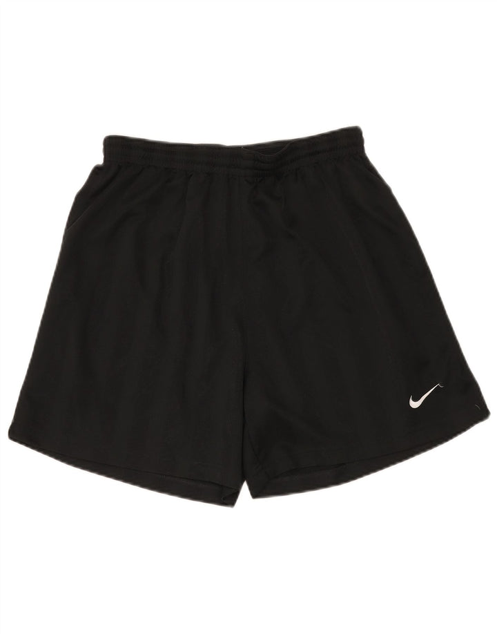 Pantalones cortos deportivos NIKE para hombre, poliéster negro grande