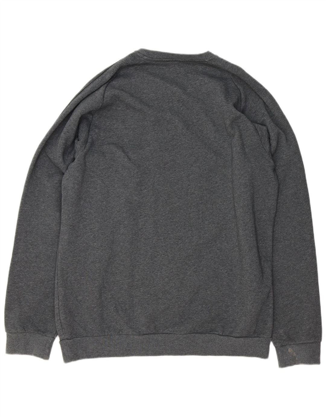 ADIDAS Mens Sweatshirt Jumper XL Grey Cotton