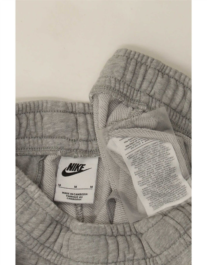 Nike Mens Tracksuit Trousers Joggers Medium Grey Flecked Cotton