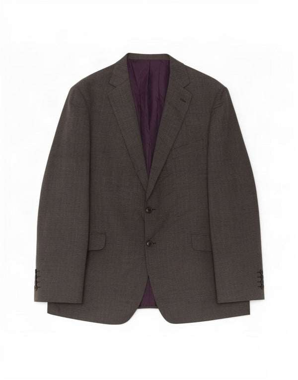 Marks & Spencer Veste Blazer 2 Boutons Homme UK 46 XL Laine Grise