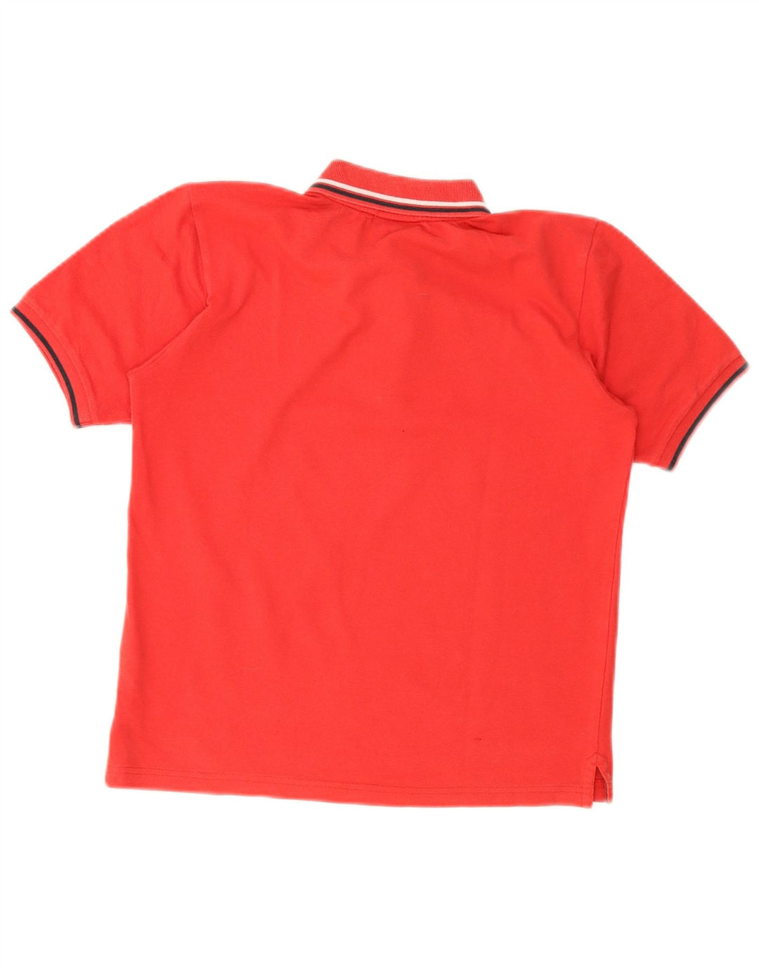 CHAMPION Boys Polo Shirt 9-10 Years Medium Red Cotton