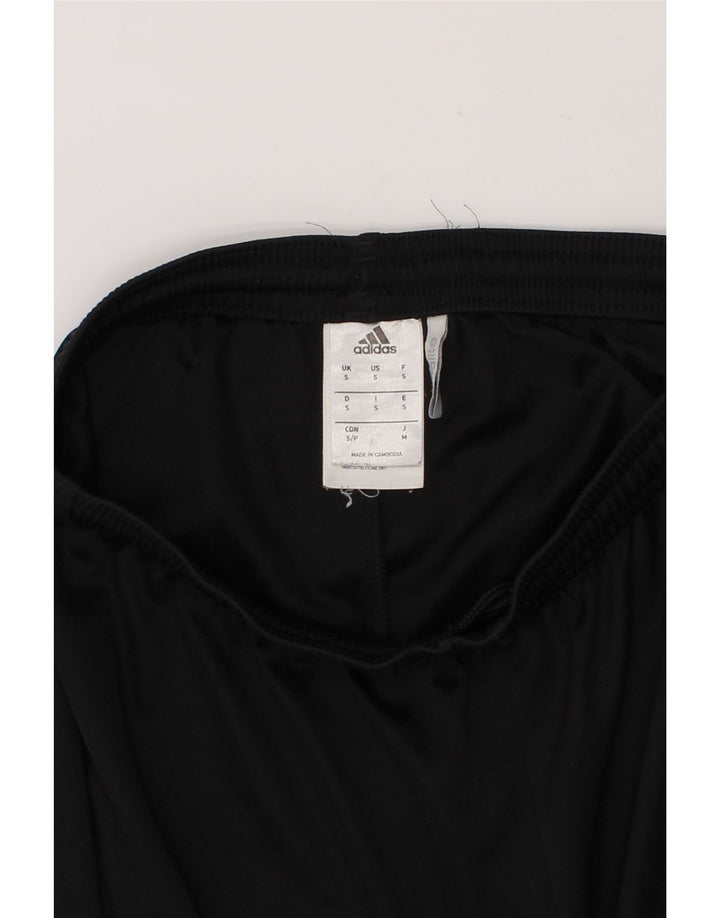 ADIDAS Boys Climalite Sport Shorts 7-8 Years Small Black Polyester Vintage Adidas and Second-Hand Adidas from Messina Hembry 