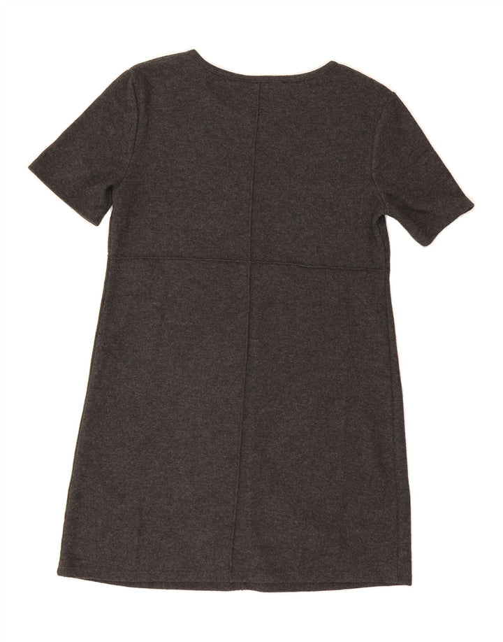 ZARA Womens Shift Dress UK 14 Large Grey Vintage Zara and Second-Hand Zara from Messina Hembry 