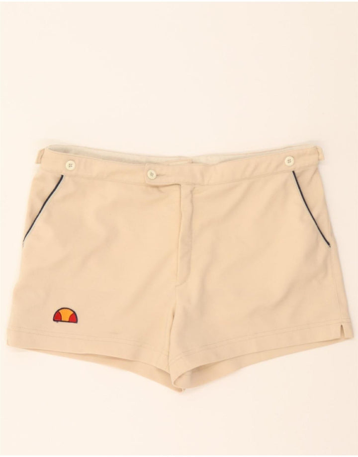 ELLESSE Womens Chino Shorts IT 52 2XL W36  Beige Vintage Ellesse and Second-Hand Ellesse from Messina Hembry 