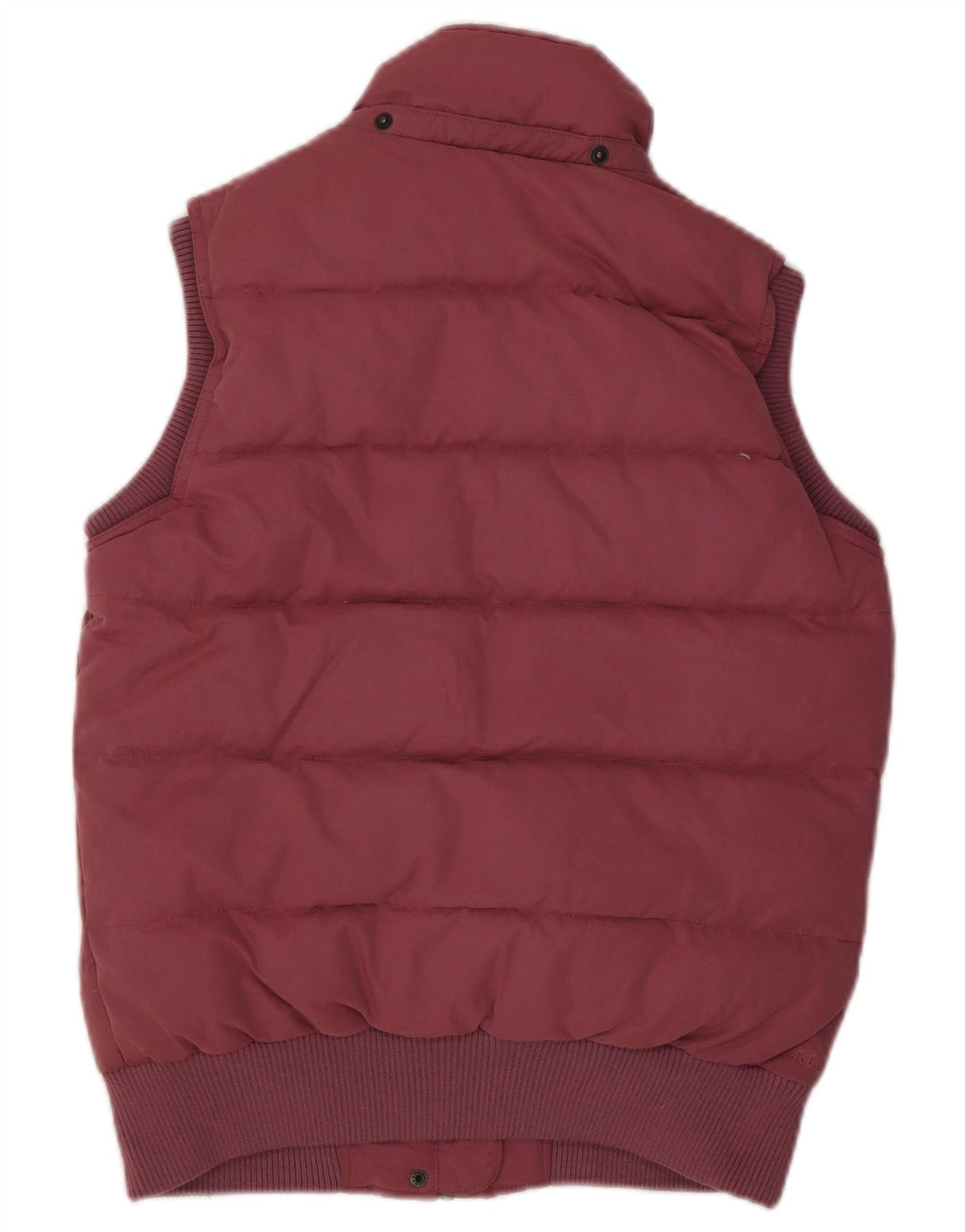 Fat Face Womens Sherpa Oversized Padded Gilet UK 10 Small Pink Polyester