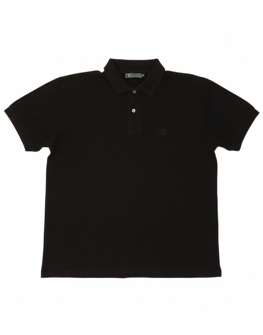 GYMNASIUM Mens Polo Shirt XL Black Vintage Gymnasium and Second-Hand Gymnasium from Messina Hembry 