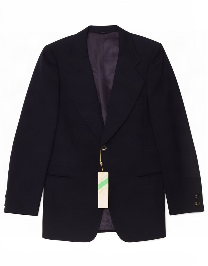 Quantas Giacca blazer da uomo a 2 bottoni IT 52 XL Blu navy
