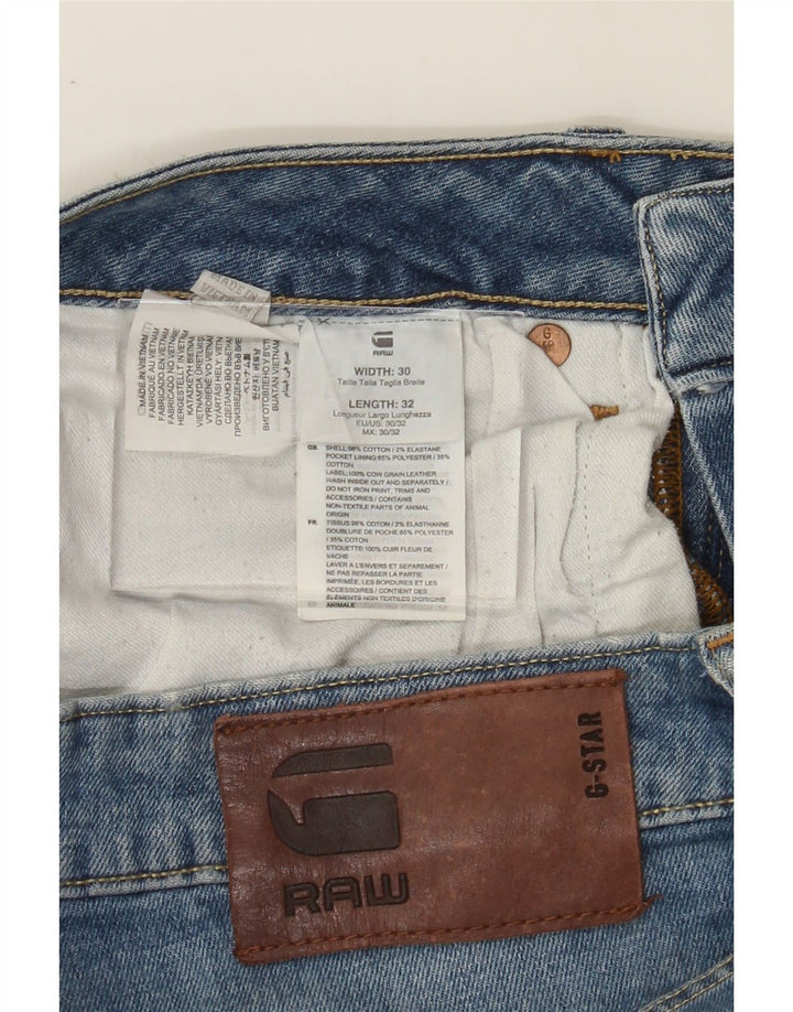 G-STAR Mens Slim Jeans W30 L29 Blue Cotton Vintage G-Star and Second-Hand G-Star from Messina Hembry 