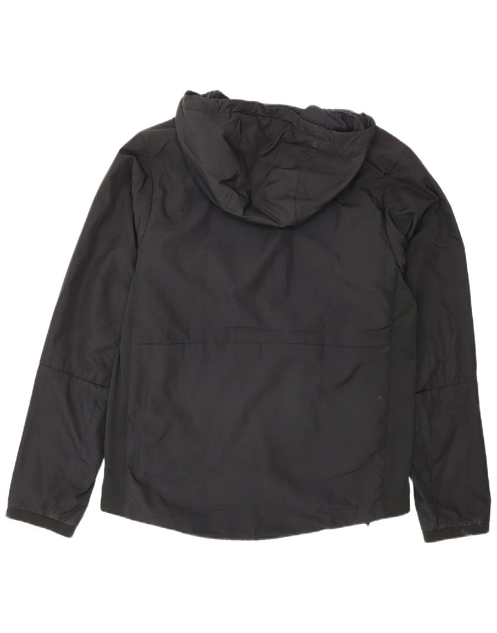 Nike Mens Therma-Fit Hooded Tracksuit Top Jacket Small Black Polyester