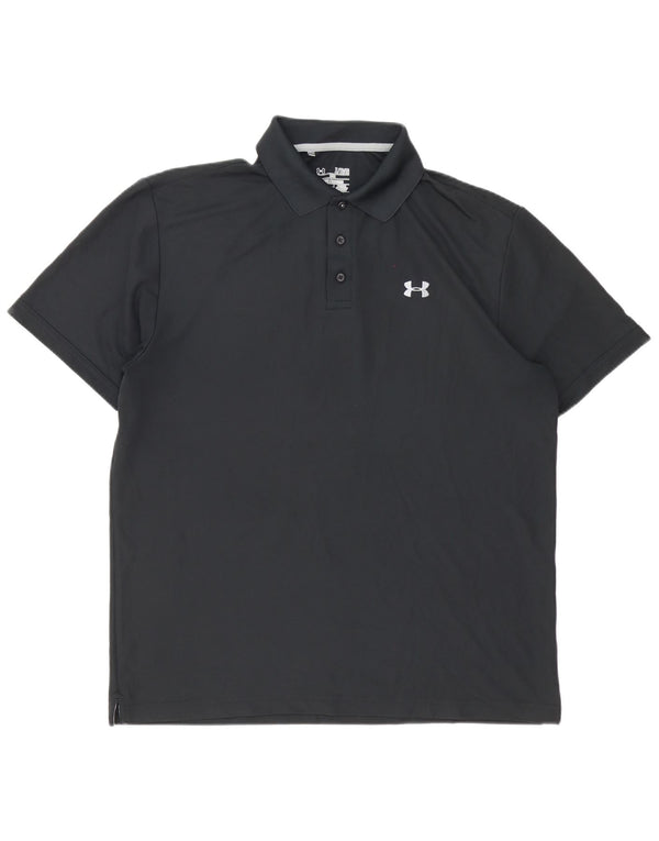 Under Armour Mens Heat Gear Polo Shirt XL fekete