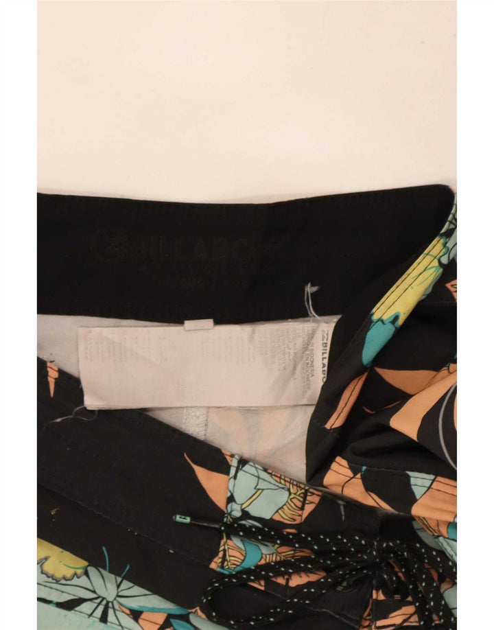 Billabong Mens Swimming Shorts Large  Multicoloured Floral Polyester