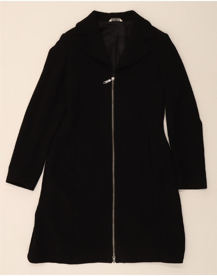 PIU & PIU Dame Overfrakke IT 44 Medium Sort