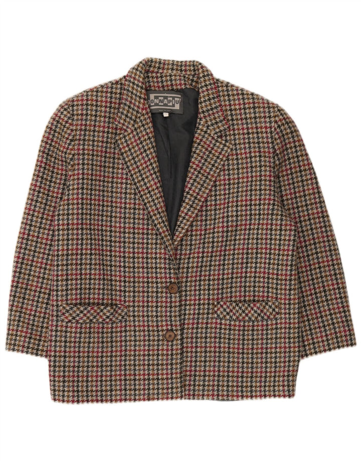 Donna Piu Veste blazer surdimensionnée à 2 boutons pour femme IT 46 Large Vert