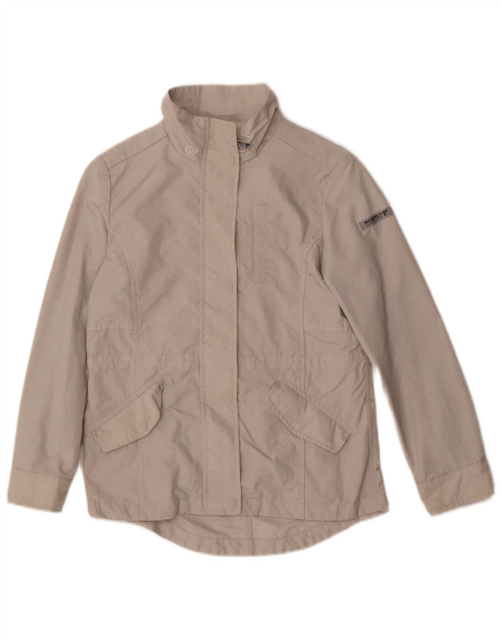 WOOLRICH Girls Bomber Jacket 9-10 Years Grey Nylon