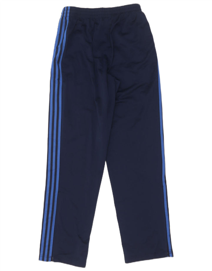 Adidas Mens Tracksuit Trousers Small Navy Blue Polyester