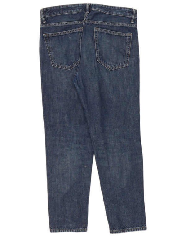 Zara Mens Tapered Farmer EU 42 Large W32 L28 Blue