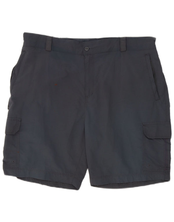 Mountain Warehouse Mens Cargo Shorts W40 XL Grey Nylon
