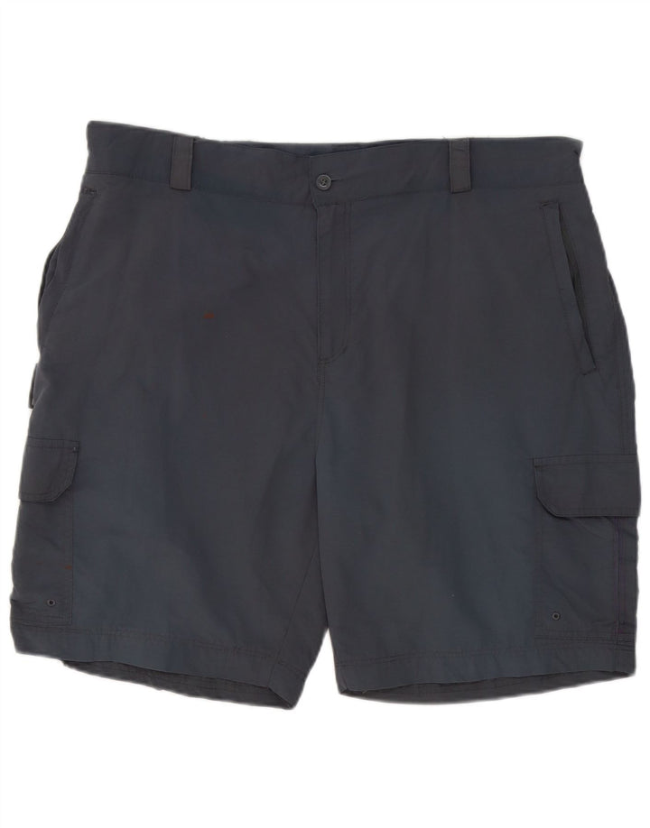 Mountain Warehouse Mens Cargo Shorts W40 XL Grey Nylon