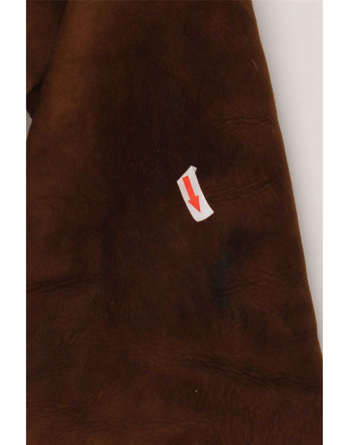 Ανδρικό Shearling Jacket Morlands UK 38 Medium Brown