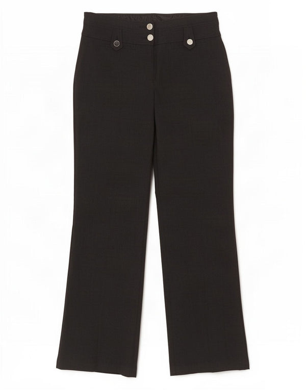 Spodnie damskie Marks & Spencer Bootcut UK 12 Medium W30 L32 Czarne