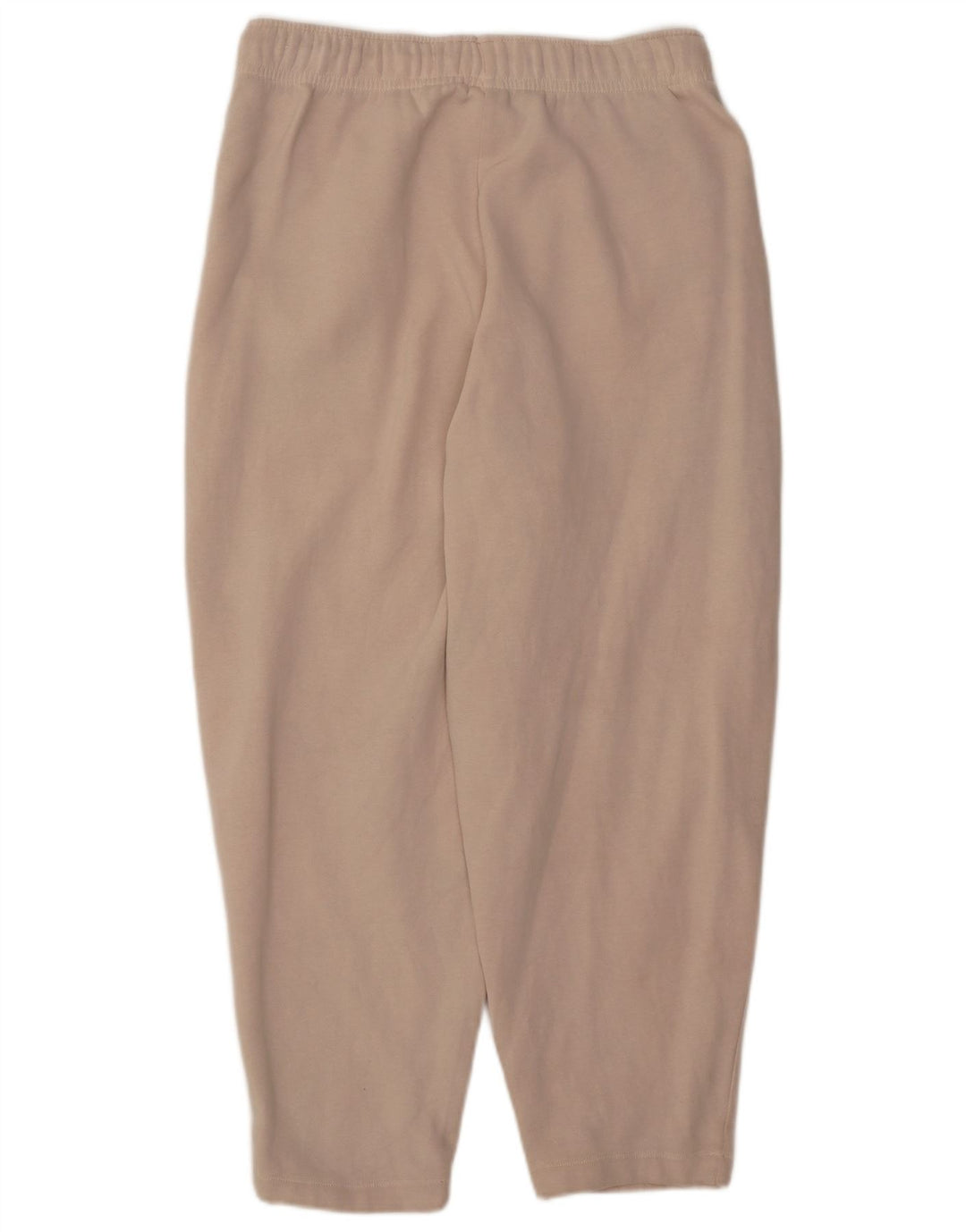 Nike Womens Tracksuit Trousers UK 14 Medium  Beige Cotton