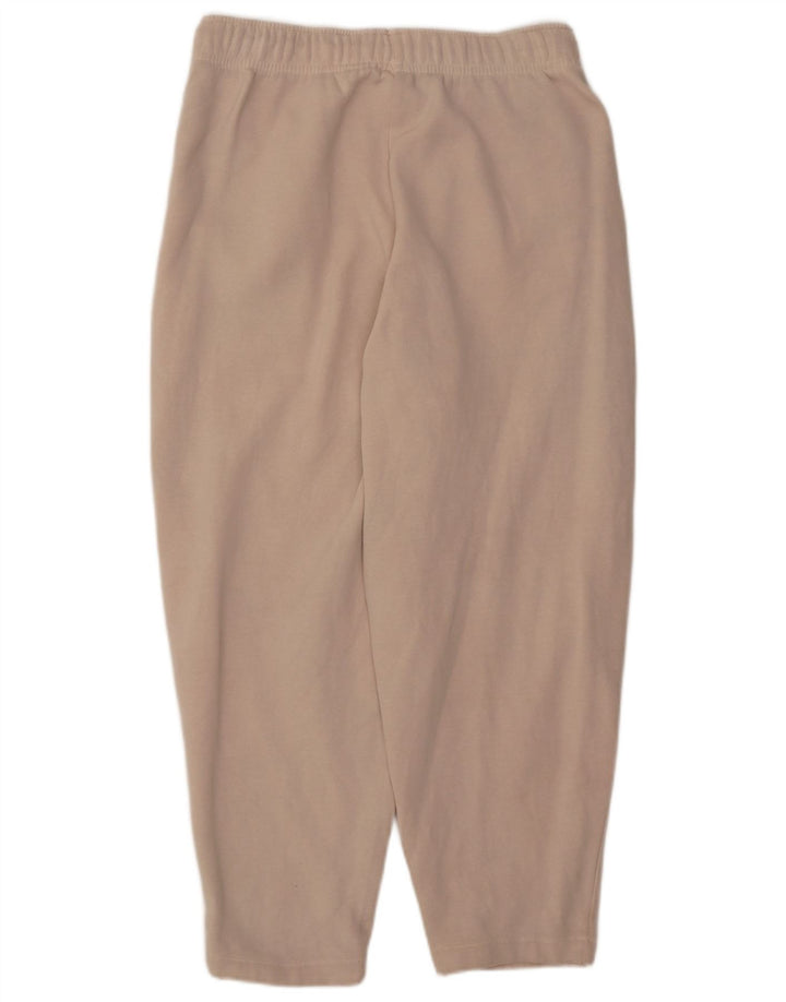 Nike Womens Tracksuit Trousers UK 14 Medium  Beige Cotton