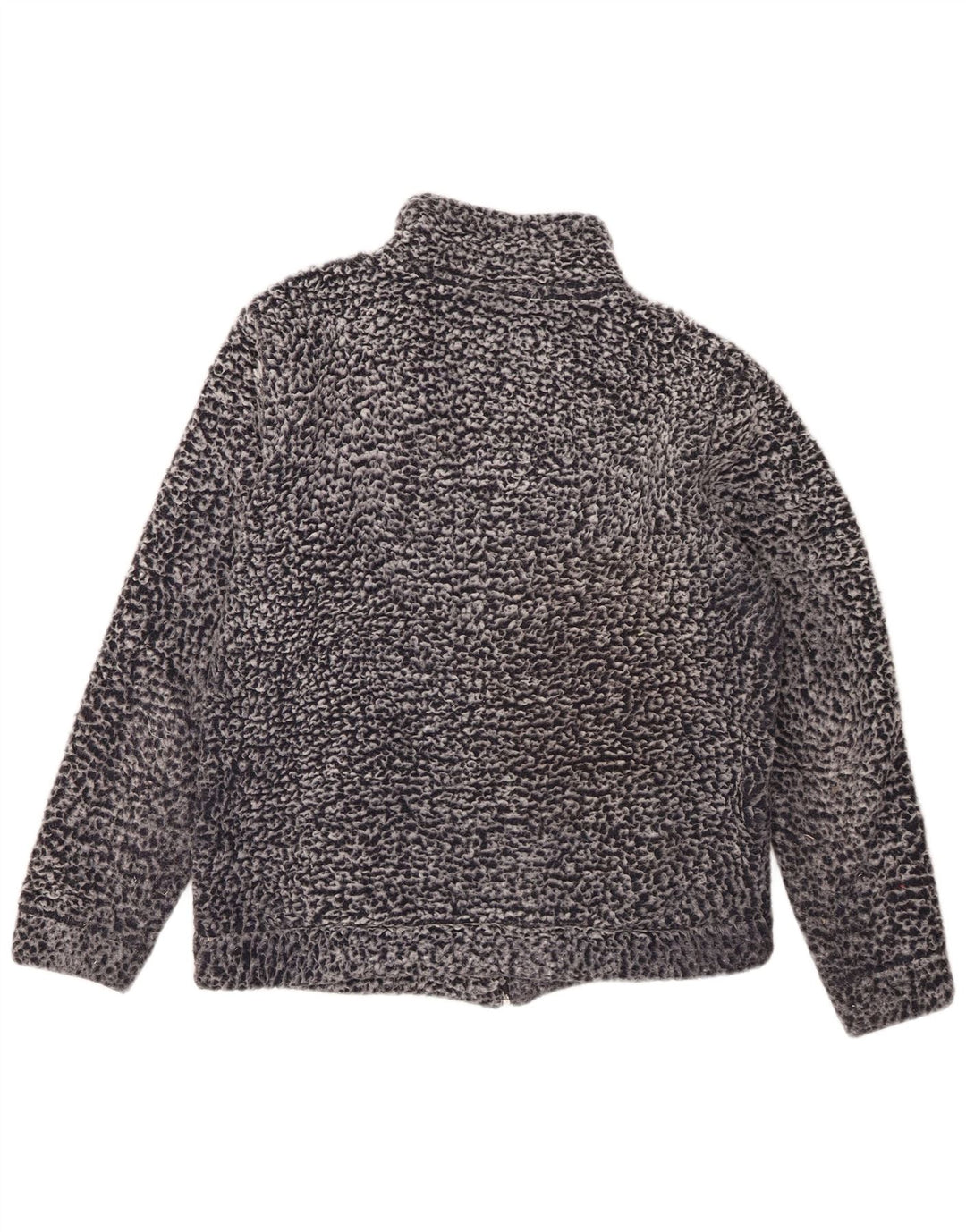 Lotto Womens Fleece Jacket UK 16 Large Grey Polyester