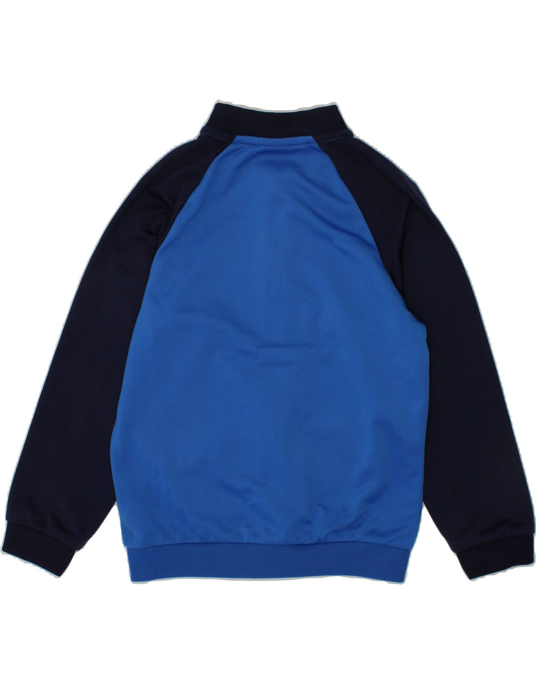 PUMA Boys Graphic Tracksuit Top Jacket 3-4 Years Blue Colourblock Vintage Puma and Second-Hand Puma from Messina Hembry 