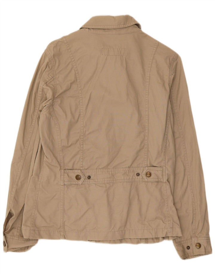 Giacca utility da donna Eddie Bauer UK 12 Cotone beige medio