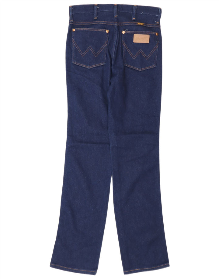 Wrangler Mens Slim Jeans  W30 L32 Navy Blue Cotton